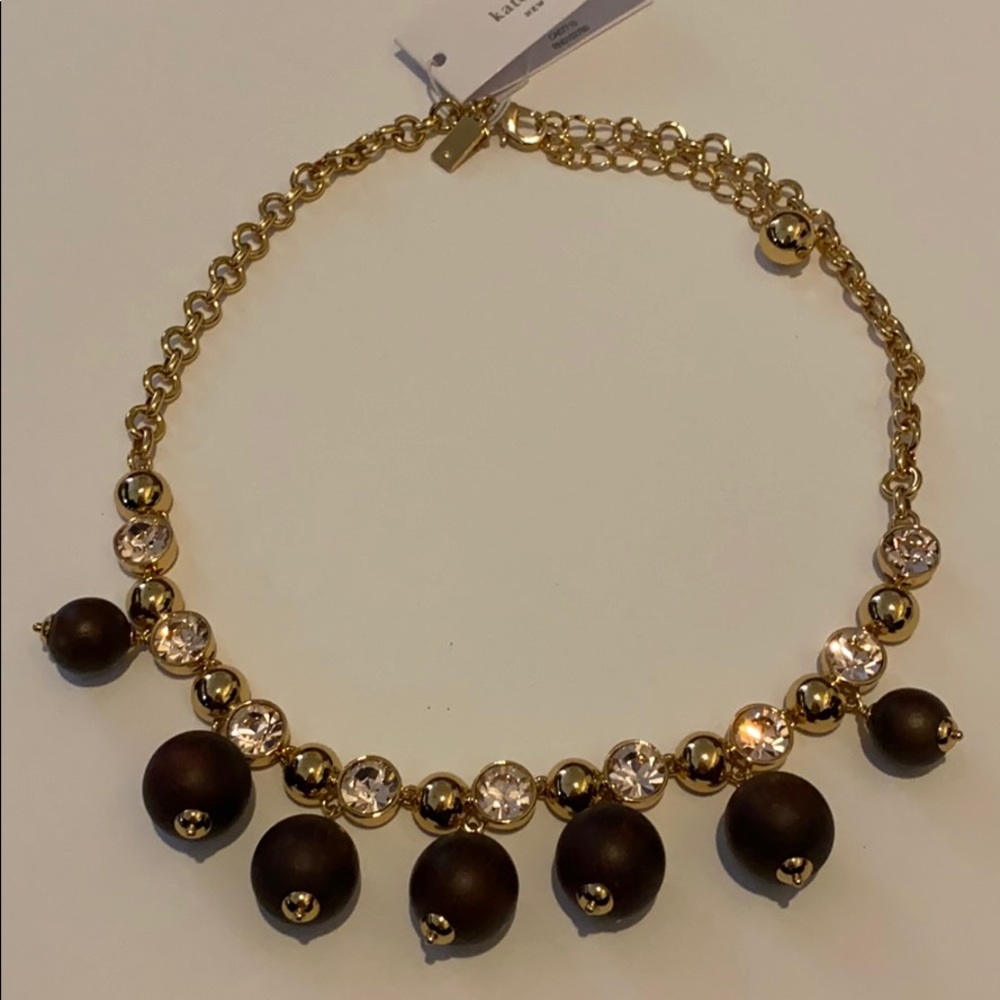 Kate spade gold tone necklace
